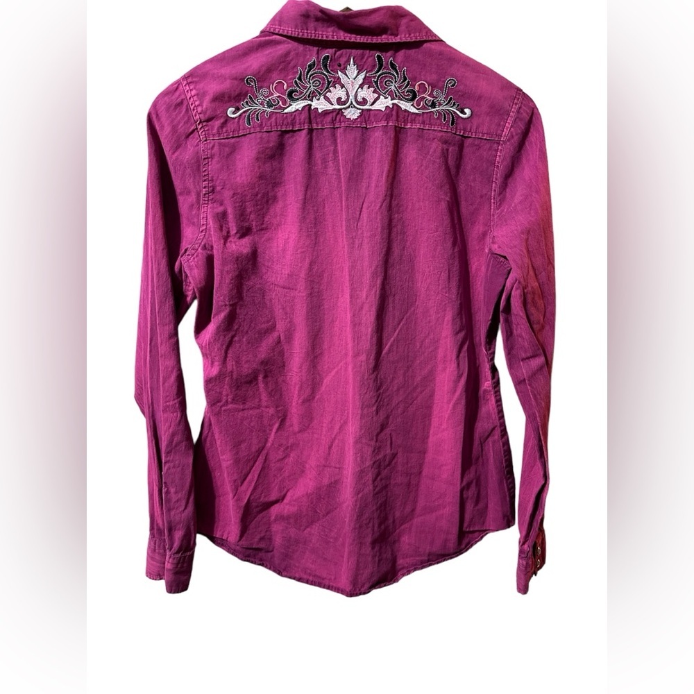 Cowgirl Legend Burgundy Size Small - Picture 6 of 14